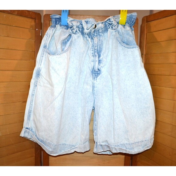 Denim Shorts High Waist 1980 One Short All Trends - Picture 1 of 6